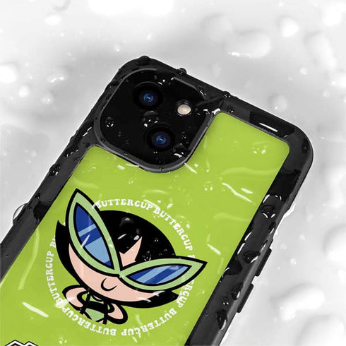Cartoon Network Powerpuff Girls Buttercup iPhone 15 Plus Waterproof Case